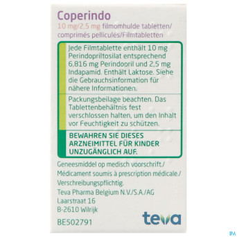 Coperindo 10mg/2,5mg comp pell  30