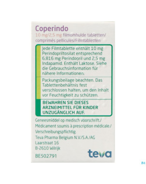 Coperindo 10mg/2,5mg comp pell  30