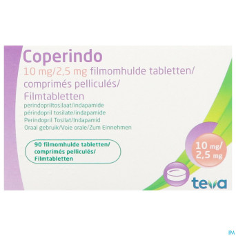 Coperindo 10mg/2,5mg comp pell  90