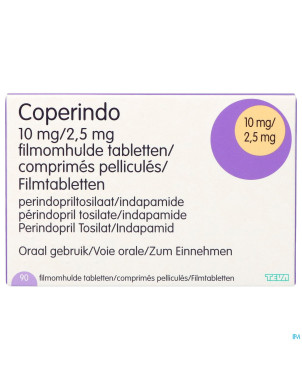 Coperindo 10mg/2,5mg comp pell  90