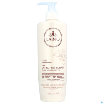 Laino lait nutritif confort karite  fl pompe 400ml