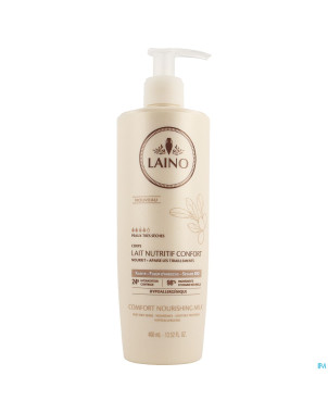 Laino lait nutritif confort karite  fl pompe 400ml