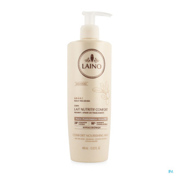 Laino lait nutritif confort karite  fl pompe 400ml