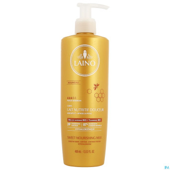 Laino lait nutritif douceur miel    fl pompe 400ml