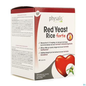 Physalis red yeast rice forte    caps  60