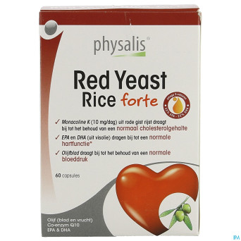 Physalis red yeast rice forte    caps  60