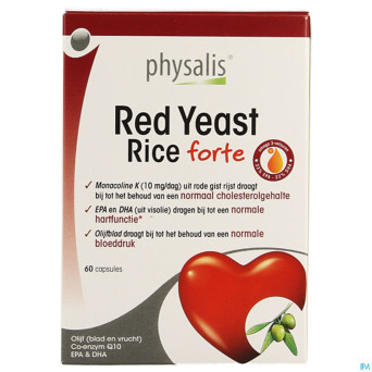 Physalis red yeast rice forte    caps  60