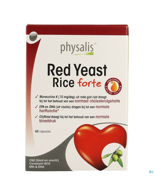 Physalis red yeast rice forte    caps  60