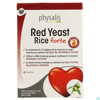 Physalis red yeast rice forte    caps  60
