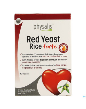 Physalis red yeast rice forte    caps  60