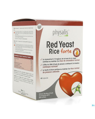 Physalis red yeast rice forte    caps  60