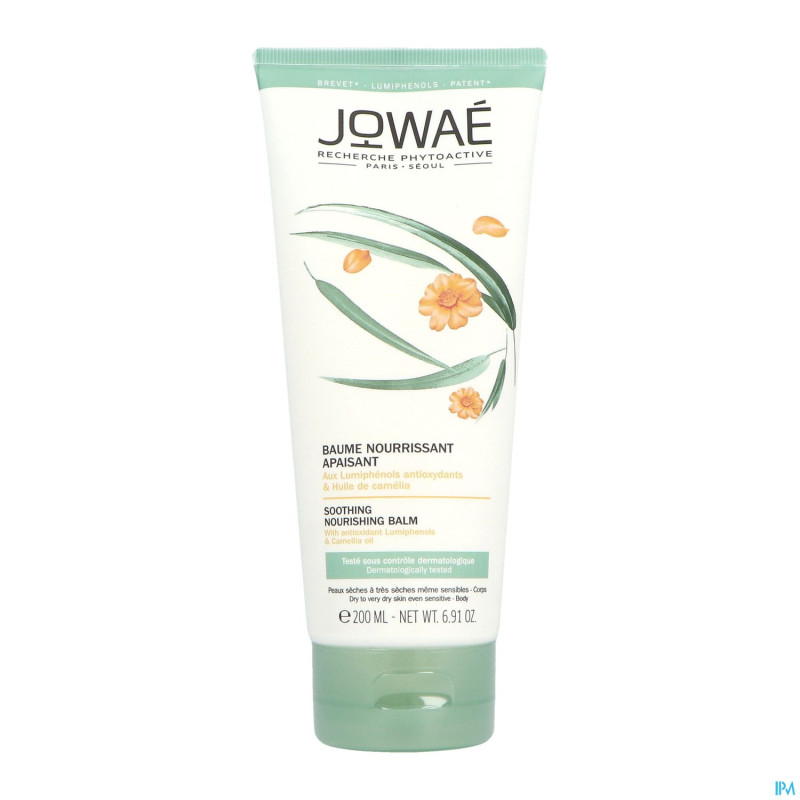 Jowae baume corps nourissant apaisant   tube 200ml