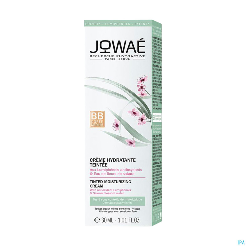 Jowae creme hydratante doree    tube  30ml