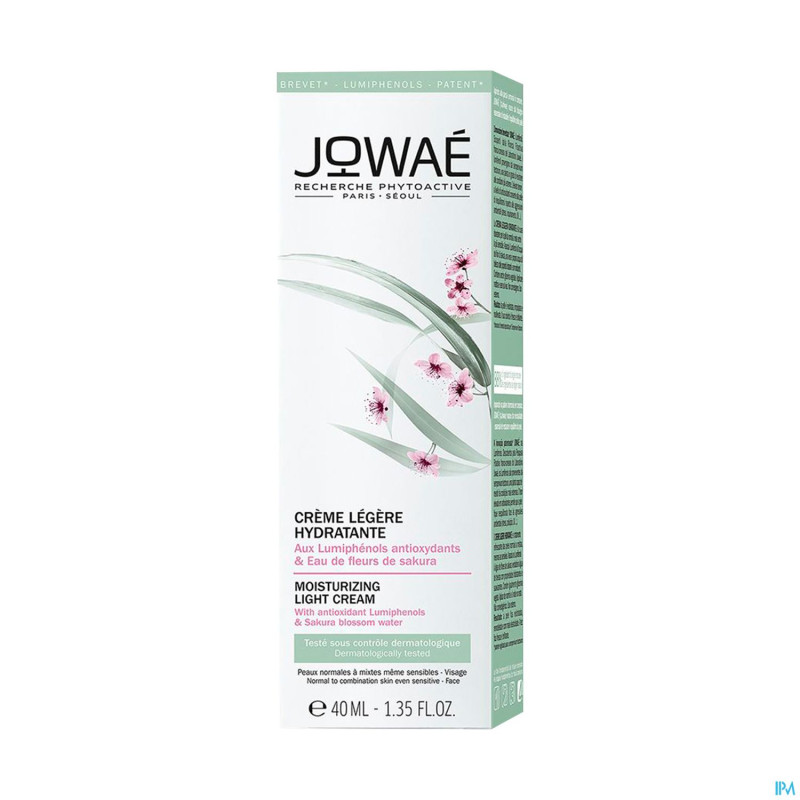 Jowae creme legere hydratante    tube  40ml