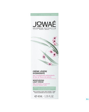 Jowae creme legere hydratante    tube  40ml