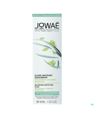 Jowae fluide matifiant equilibrant    tube  40ml