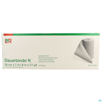 Dauerbinde k    20cm x 7m  1 105901