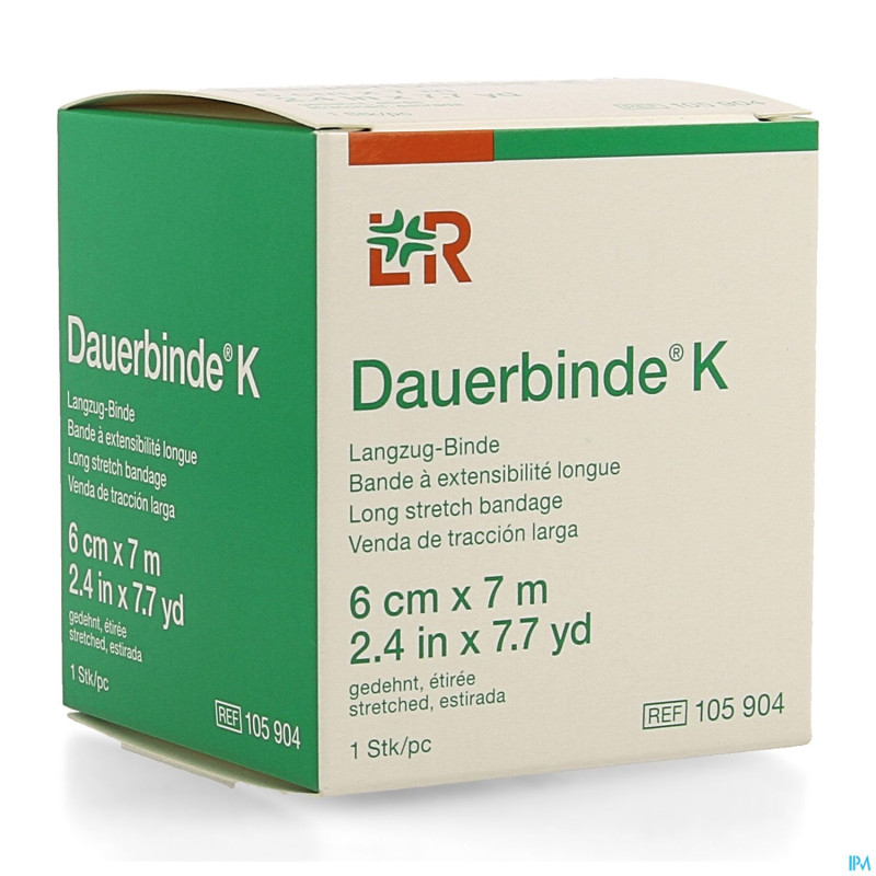 Dauerbinde k    6cm x 7m  1 105904