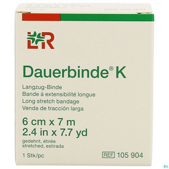 Dauerbinde k    6cm x 7m  1 105904