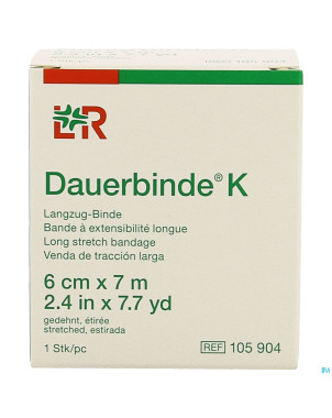 Dauerbinde k    6cm x 7m  1 105904