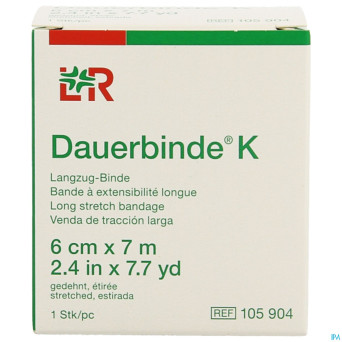 Dauerbinde k    6cm x 7m  1 105904