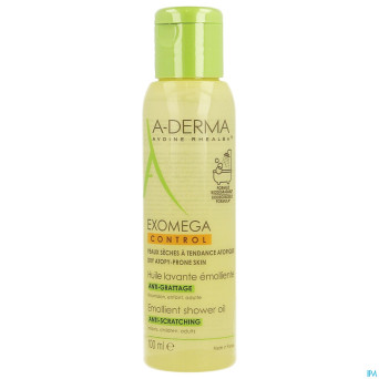 Aderma exomega control huile emolliente tube 100ml