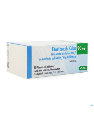 Etoricoxib krka  90mg comp pell 98 x  90mg