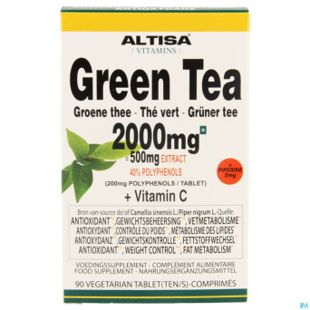 Altisa the vert 2000mg (500mg extrait)    comp  90