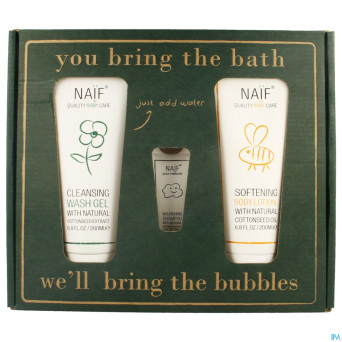 Naif bubbles set cadeau