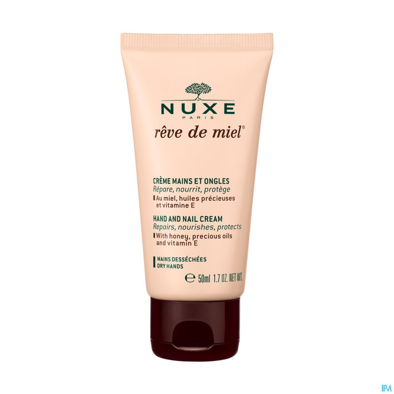 Nuxe reve de miel creme mains et ongles  tube 50ml