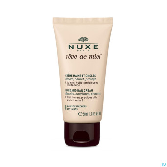 Nuxe reve de miel creme mains et ongles  tube 50ml