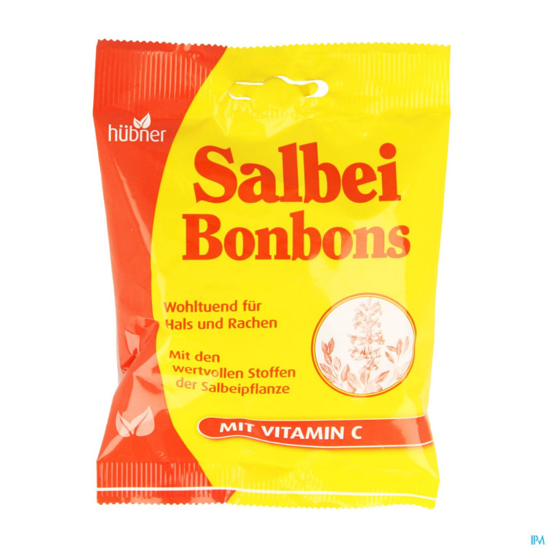Hubner sauge vit c bonbons    40g