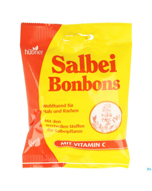 Hubner sauge vit c bonbons    40g