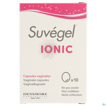 Suvegel ionic caps vaginales 10