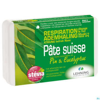 Pate suisse respiration pin eucalyptus    50g