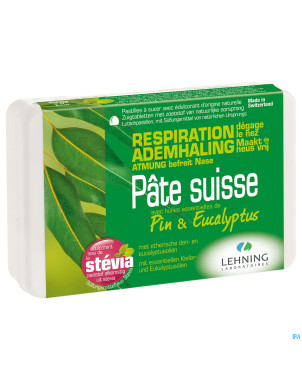Pate suisse respiration pin eucalyptus    50g