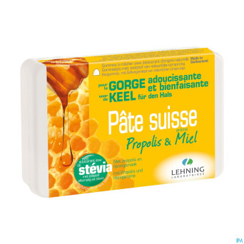 Pate suisse gorge propolis miel    50g