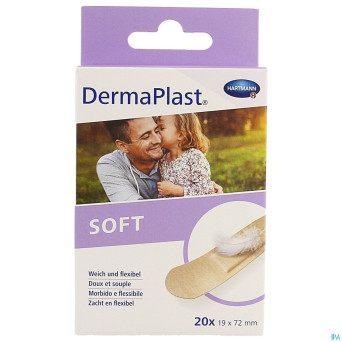 Dermaplast soft 19x72mm 20