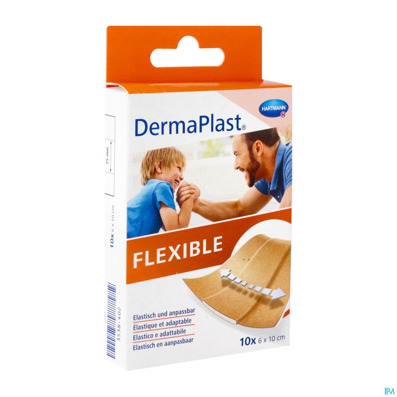 Dermaplast flexible selfcare 6x10cm    10