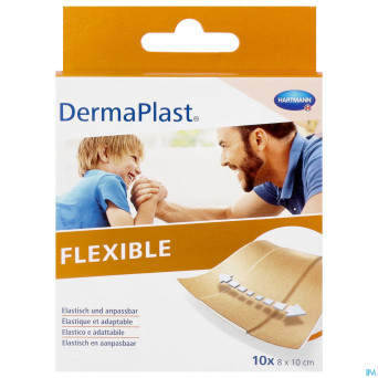 Dermaplast flexible 8x10cm 10