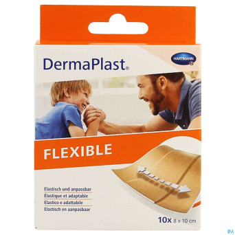 Dermaplast flexible 8x10cm 10