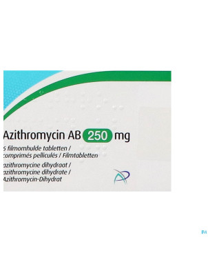 Azithromycin ab 250mg comp pell  6 x 250mg