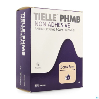Tielle phmb pans hydropolymere    5,0x 5,0cm 10