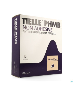 Tielle phmb pans hydropolymere    7,5x 7,5cm 10