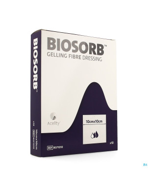 Biosorb pans fibre gelifiante 10 x 10cm 10
