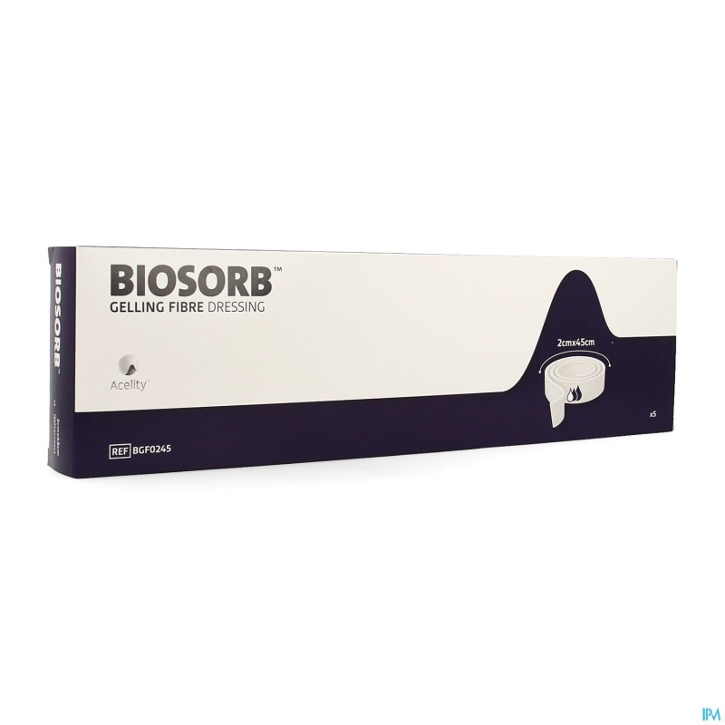Biosorb pans fibre gelifiante  2 x 45cm  5