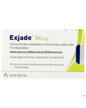 Exjade  90 mg comp pell 90 x  90 mg