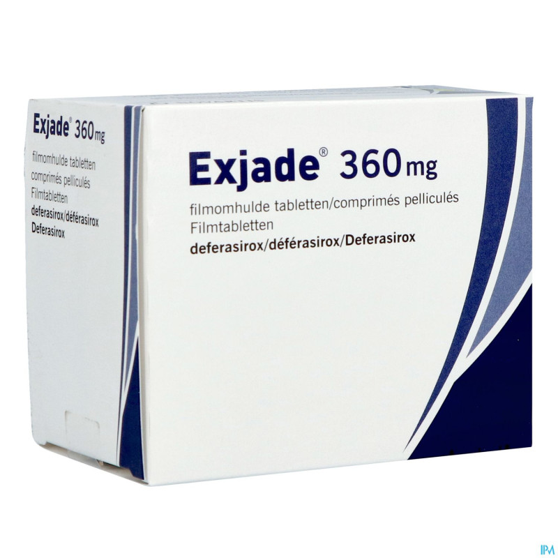 Exjade 360 mg comp pell 90 x 360 mg