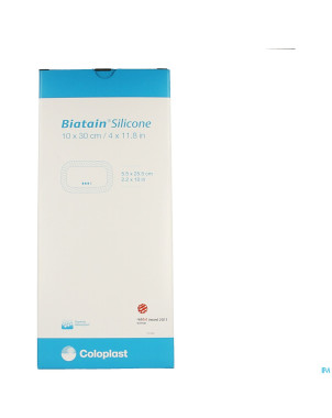 Biatain silicone adhesive ster 10,0x30,0cm 5 33401