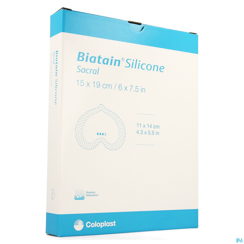 Biatain silicone sacral ster   15,0x19,0cm 5 33404